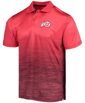 Men's Red Utah Utes Marshall Polo
