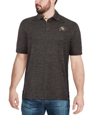 Men's Black Colorado Buffaloes Down Swing Polo