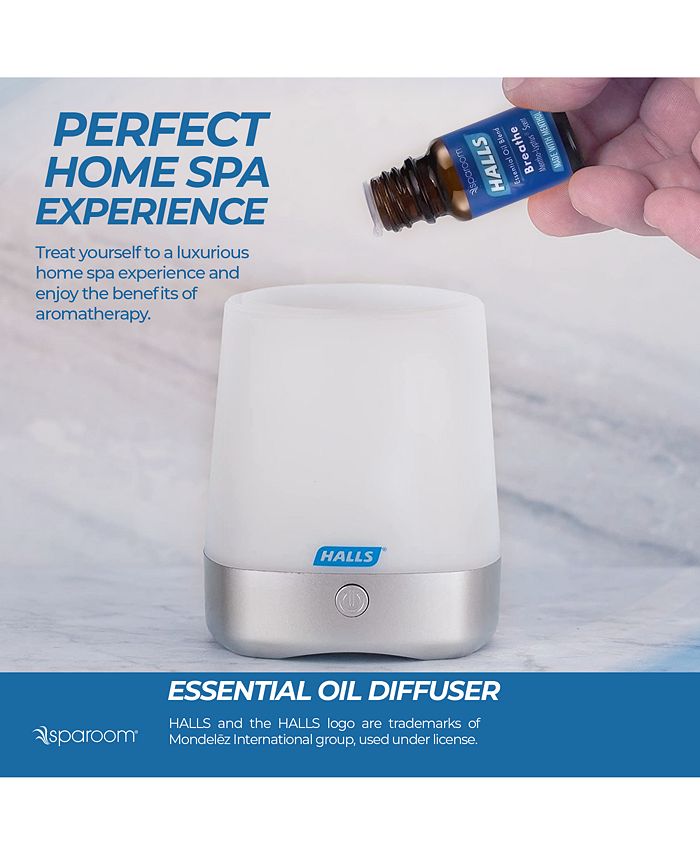 SpaRoom Halls by Essential Oil Ultrasonic Aromatherapy Diffuser Macy's
