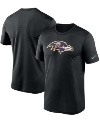 Men's Nike Black Baltimore Ravens Logo Essential Legend Performance T-Shirt