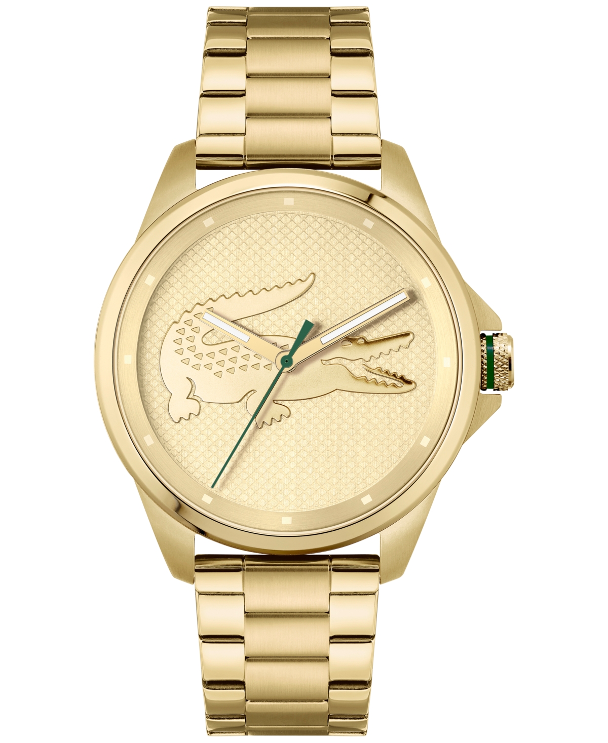Men's Le Croc Gold-Tone Bracelet Watch 43mm - Gold
