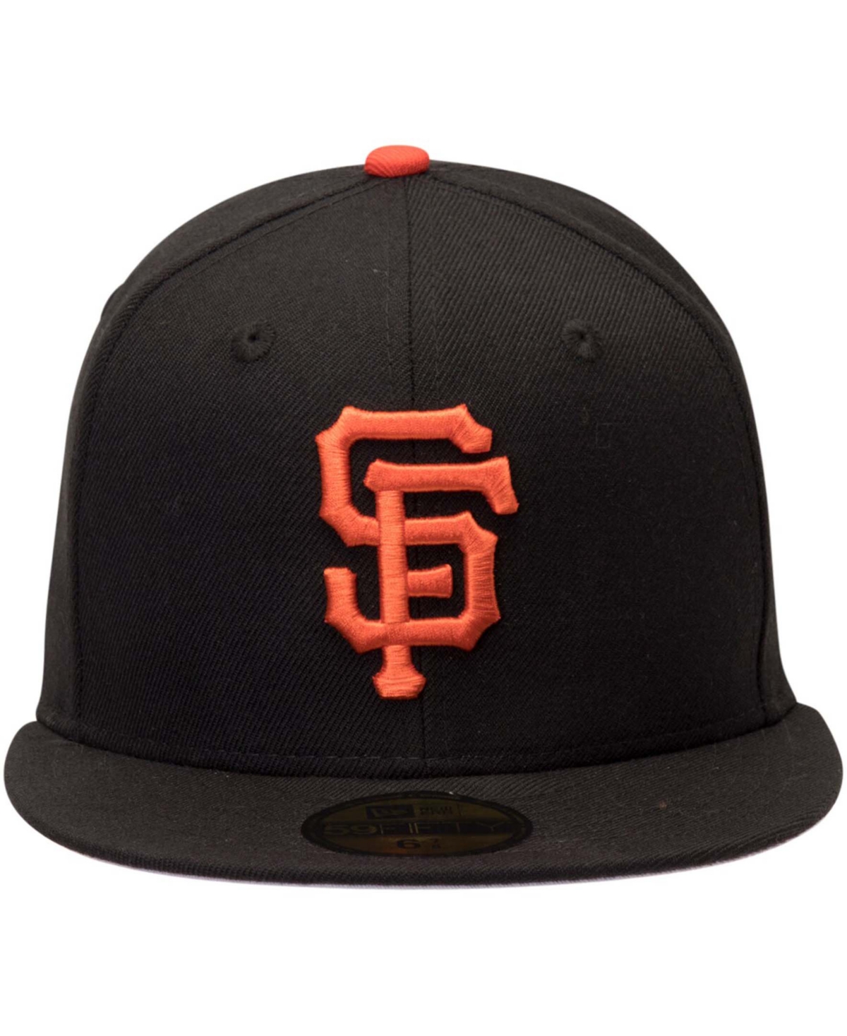 Men'sSan Francisco Giants 2002 World Series Wool 59FIFTY Fitted Hat - Black