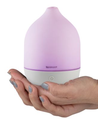 SpaRoom Pixie Gray Ultrasonic Essential Oil Aromatherapy Diffuser