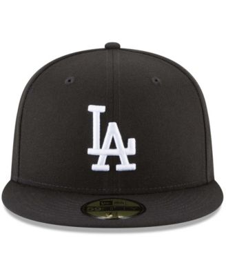 Men's Black Los Angeles Dodgers 59FIFTY Fitted Hat