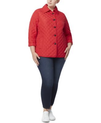 jones new york plus size coats & jackets