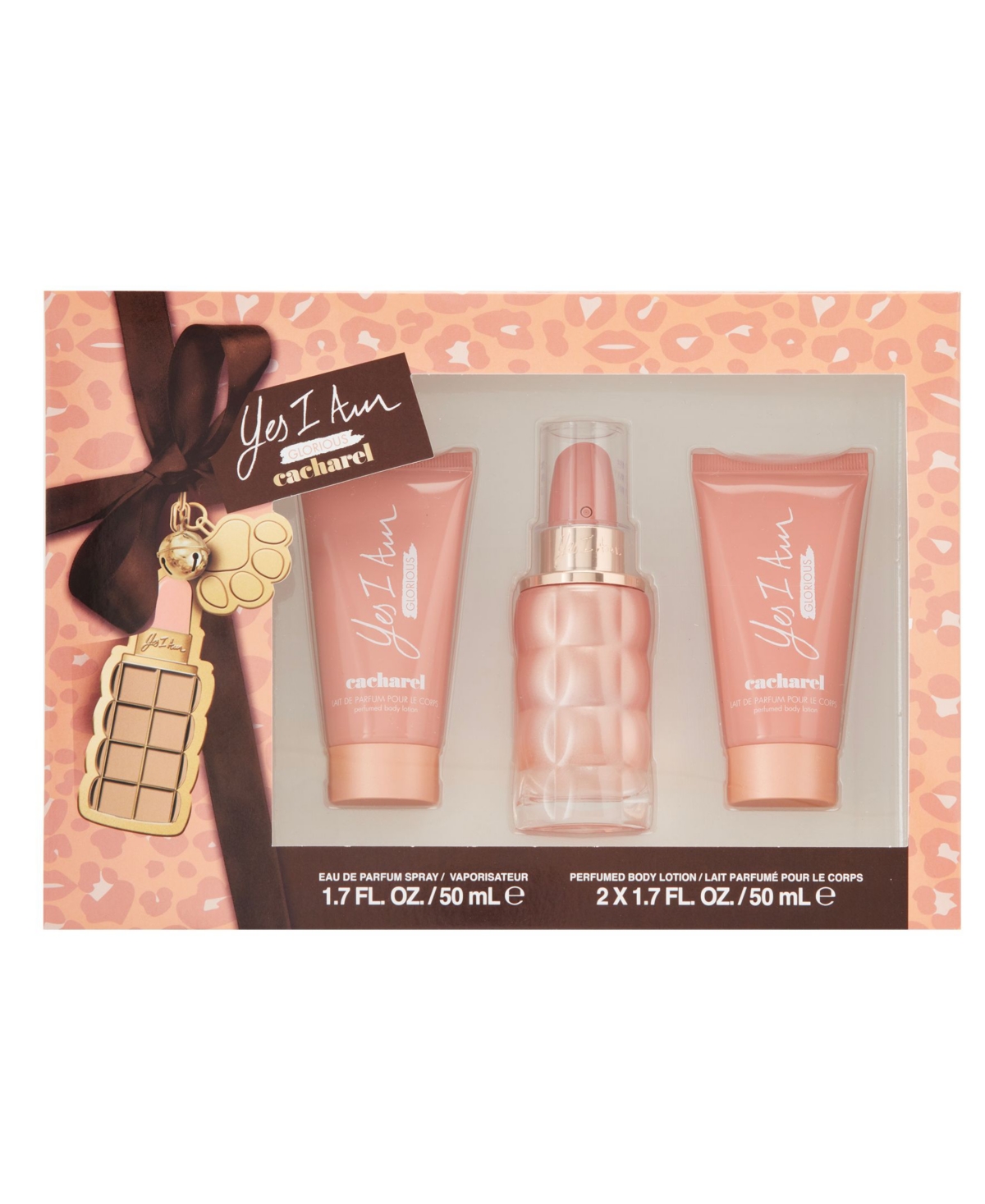 Women's Yes I Am Glorious Gift Set, 3 Piece - Nude