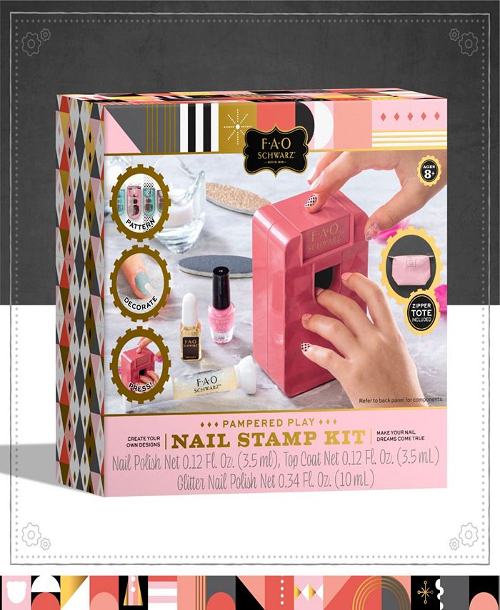 FAO Schwarz Pampered Play Nail Stamper Kit Macy's