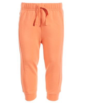 First Impressions - Baby Boys Rib-Trim Cotton Jogger Pants