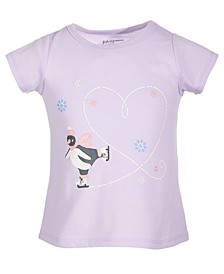 Baby Girls Skating Penguin T-Shirt, Created for Macy's 