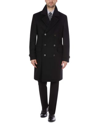 ralph lauren black raincoat