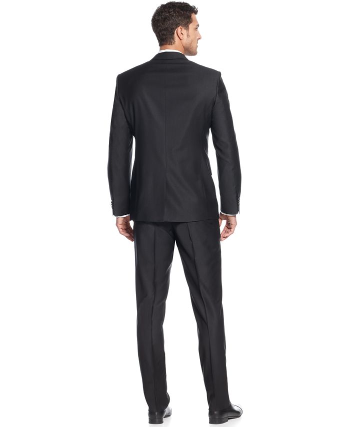 Hugo Boss BOSS Solid Trim-Fit Suit - Macy's
