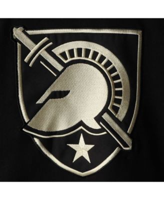 Men's Black Army Black Knights 2.0 Lace-Up Pullover Hoodie