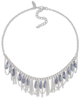 Photo 1 of Style & Co Bead & Chain Statement Necklace, 18" + 3" extender, Created for Macy's