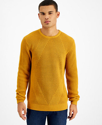 INC International Concepts Men's Ribbed Sweater, Created for Macy's ...
