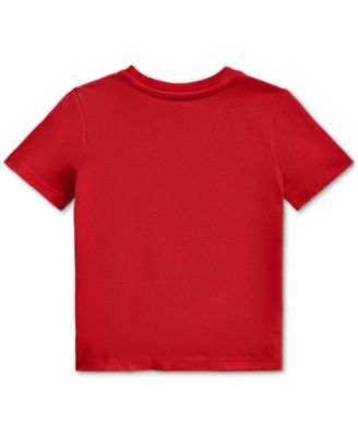 Baby Boys Cotton Crewneck Embroidered Pony T-Shirt