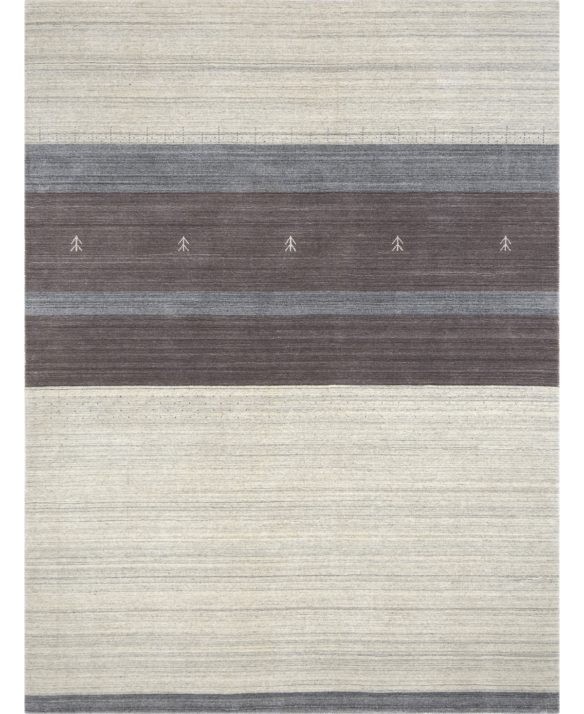 Amer Rugs Blend Bethany 5' X 8' Area Rug In Ivory