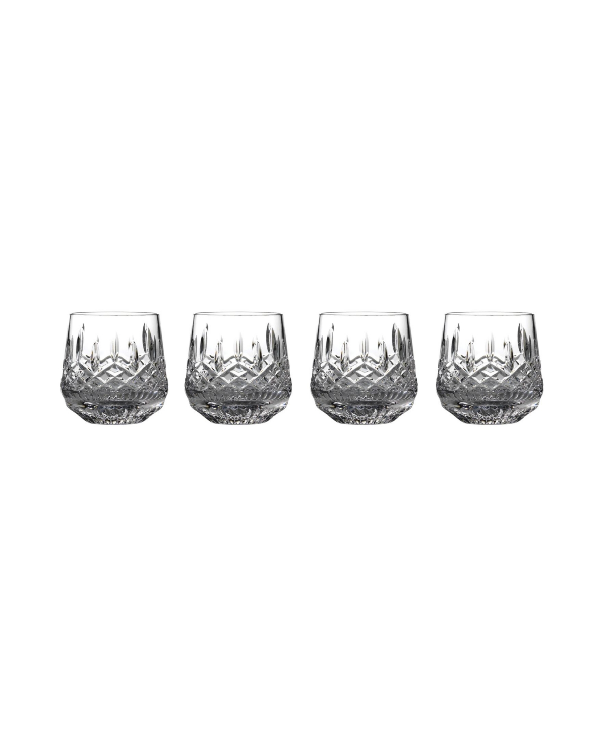 Shop Waterford Lismore Tumbler 7.5 Oz, Set Of 4 In Clear
