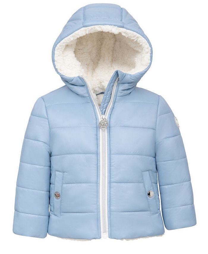 Michael Kors Baby Girls Plush Lined Jacket & Reviews - Coats & Jackets -  Kids - Macy's