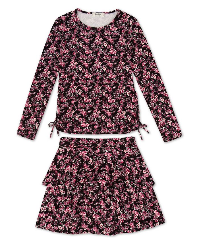 Speechless Big Girls 2Piece Floral Hatch MatchyMatch Set Macy's