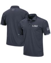 LSU Tigers Black Camo Flag 2-Hit T-Shirt