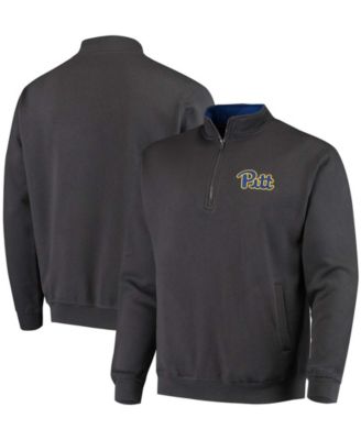 Men's Royal Pitt Panthers Tortugas Logo Quarter-Zip Jacket