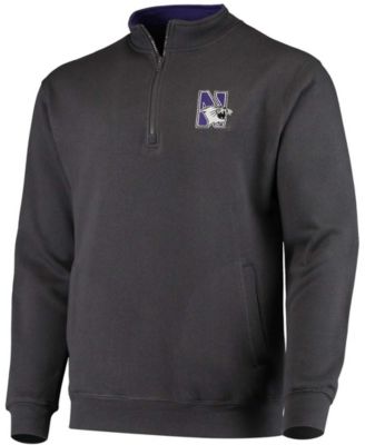 Men's Northwestern Wildcats Tortugas Logo Quarter-Zip Jacket