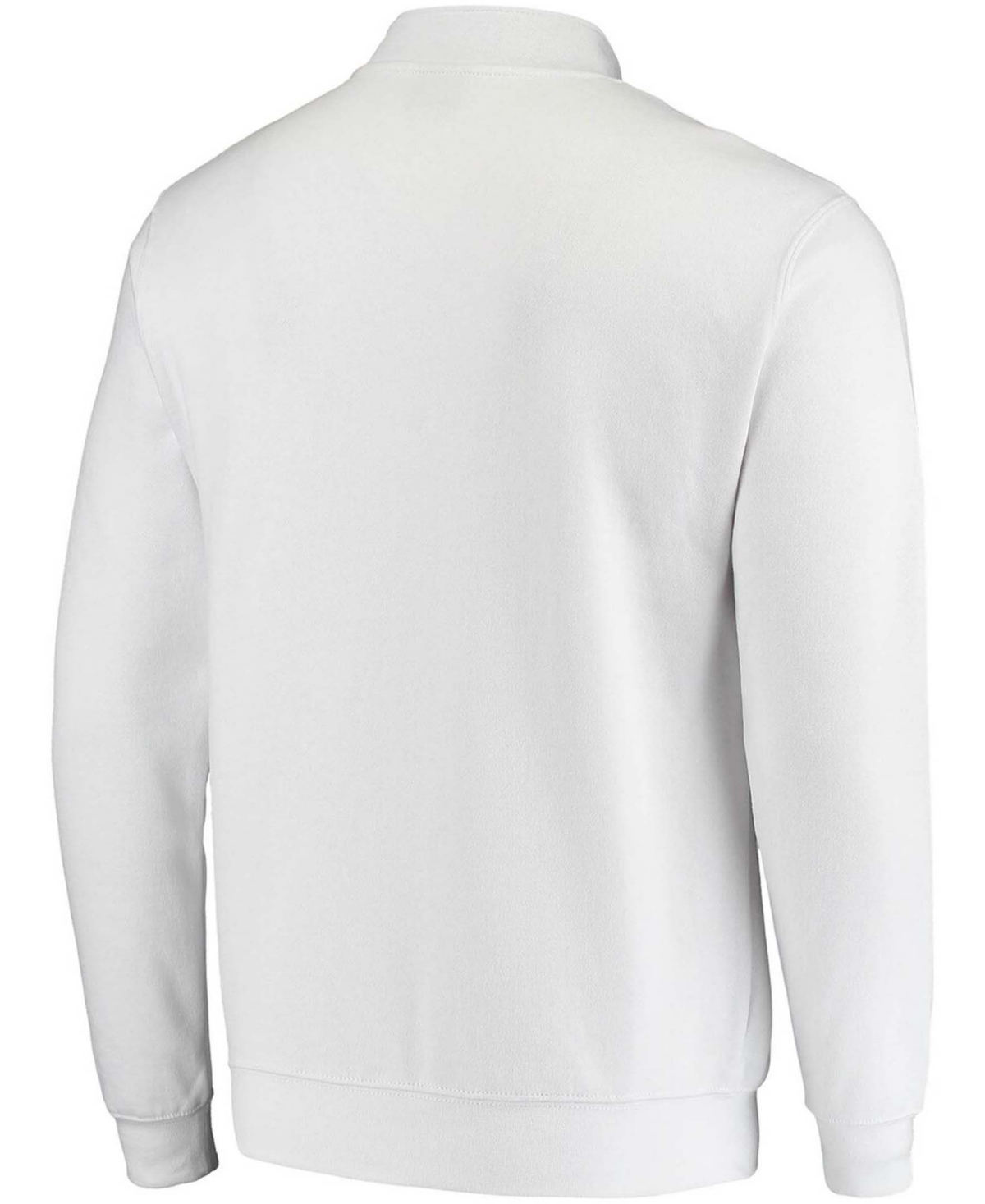 Men's White Nebraska Huskers Tortugas Logo Quarter-Zip Jacket