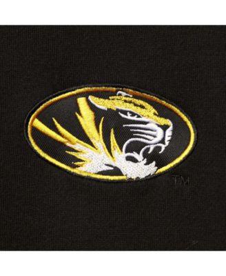 Men's Black Missouri Tigers Tortugas Logo Quarter-Zip Jacket