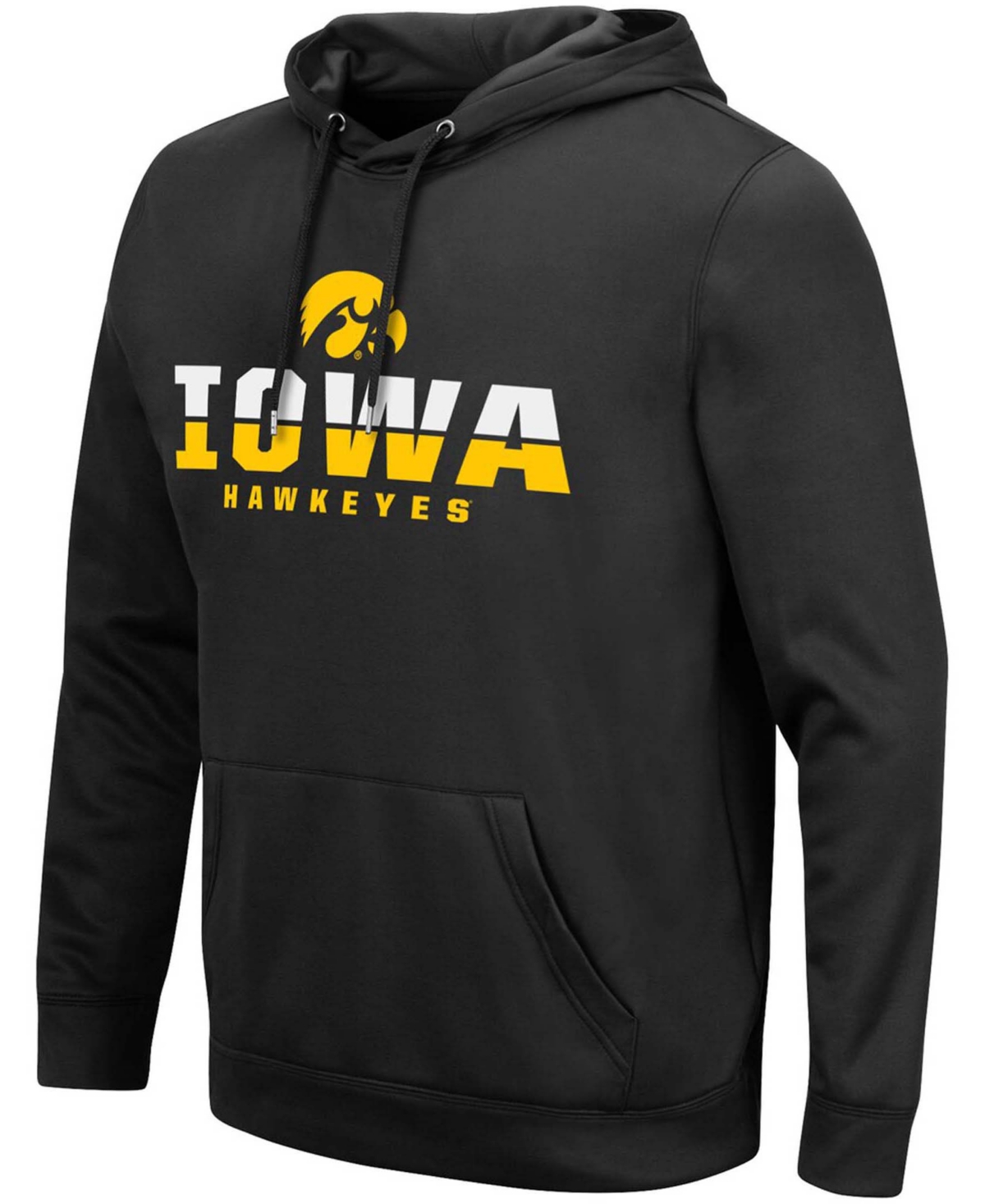 Shop Colosseum Men's Black Iowa Hawkeyes Lantern Pullover Hoodie