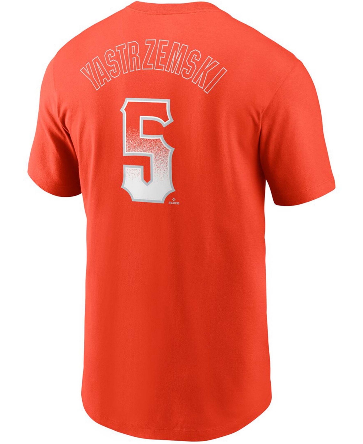 Men's Mike YastrzemskiSan Francisco Giants City Connect Name Number T-shirt - Orange