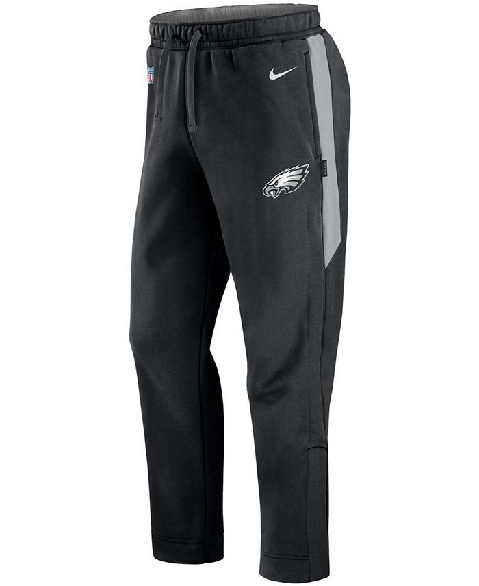 Nike Men's Black Philadelphia Eagles Sideline Showout Pants - Macy's