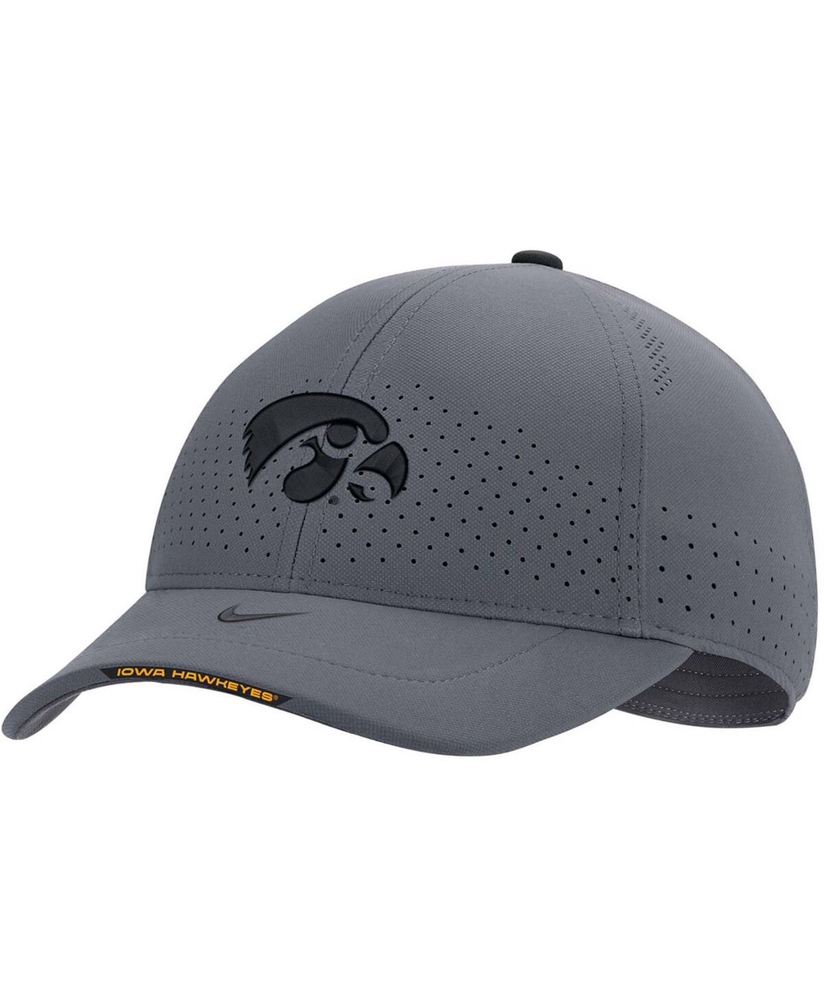 Men's Gray Iowa Hawkeyes 2021 Sideline Classic99 Performance Flex Hat