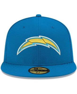 Men's Powder Blue Los Angeles Chargers Team Basic 59Fifty Fitted Hat