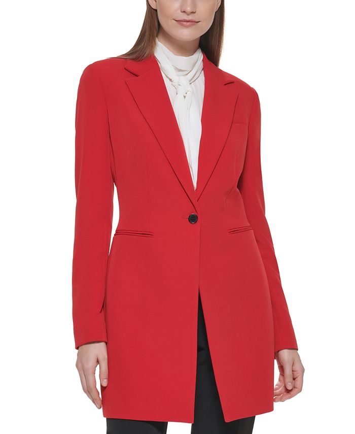 Calvin klein cheap red blazer