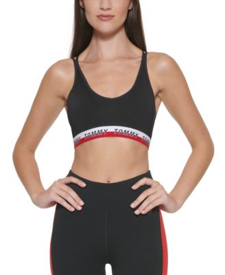 Tommy Hilfiger - Strappy Logo-Band Sports Bra