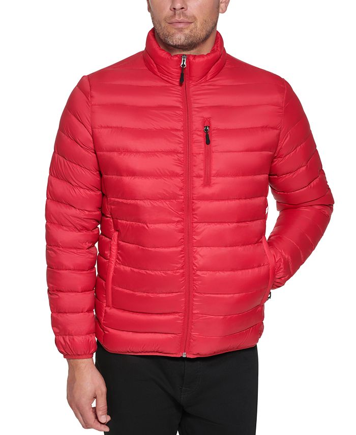 Club Room Men's Down Packable Quilted Puffer Jacket, Created for Macy's ...