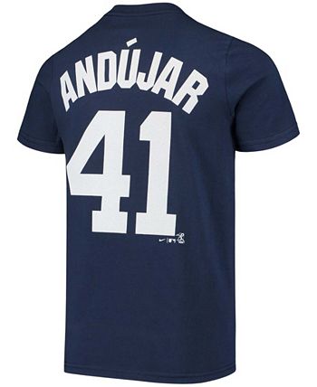 Men's Nike Miguel Andujar Navy New York Yankees Name & Number T-Shirt Size: Small