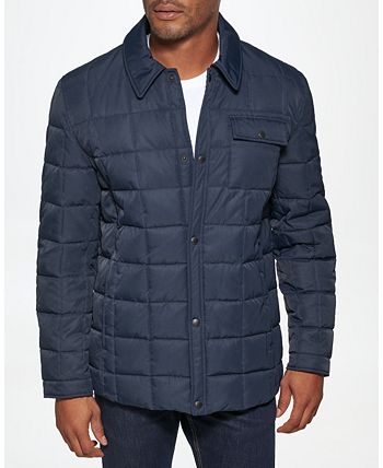 Cole Haan Men's Quilted Jacket, black, Small : : Clothing
