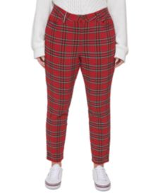 Plus Size Tribeca Plaid Pants