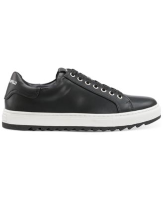 Karl Lagerfeld Men's Smooth Leather Tennis Sneaker