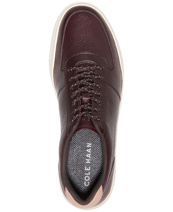 cole haan grand crosscourt modern perforated sneaker
