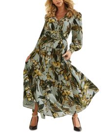 Evelyn Belted Maxi Dress