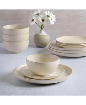 Home Rockaway 12-Piece Dinnerware Set, Service for 4