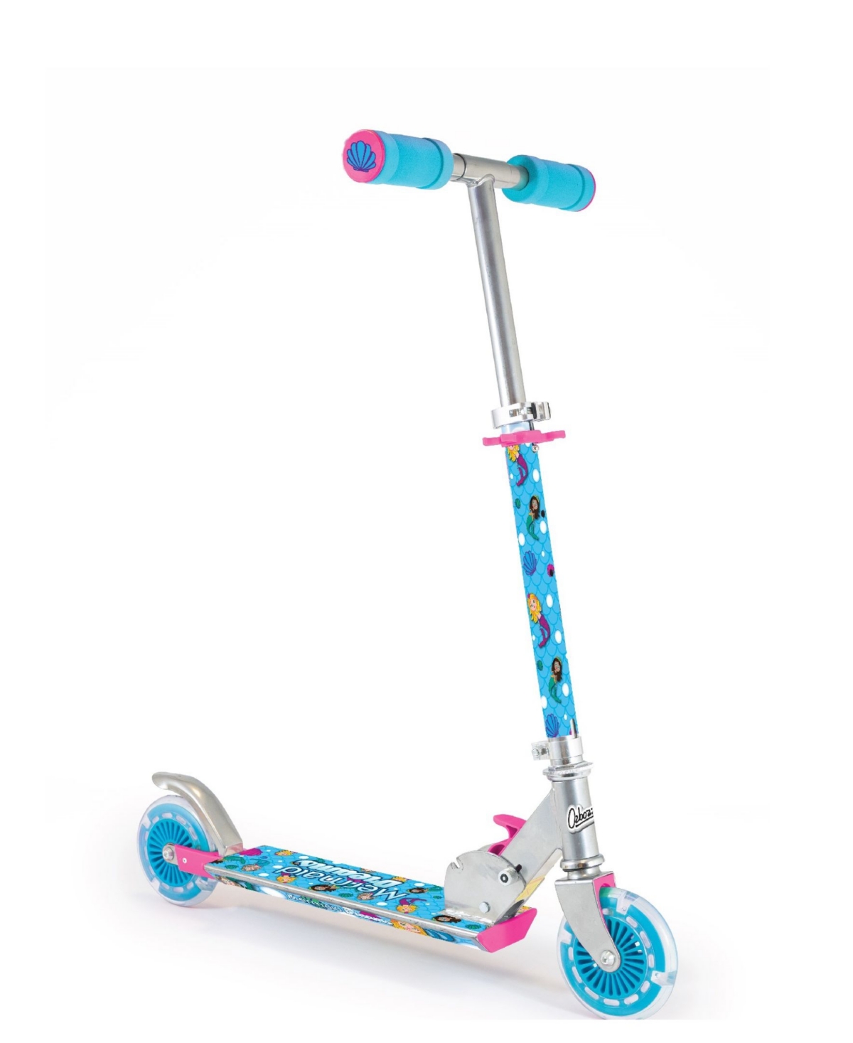 Ozbozz Mermaid Foldable Scooter In Multi
