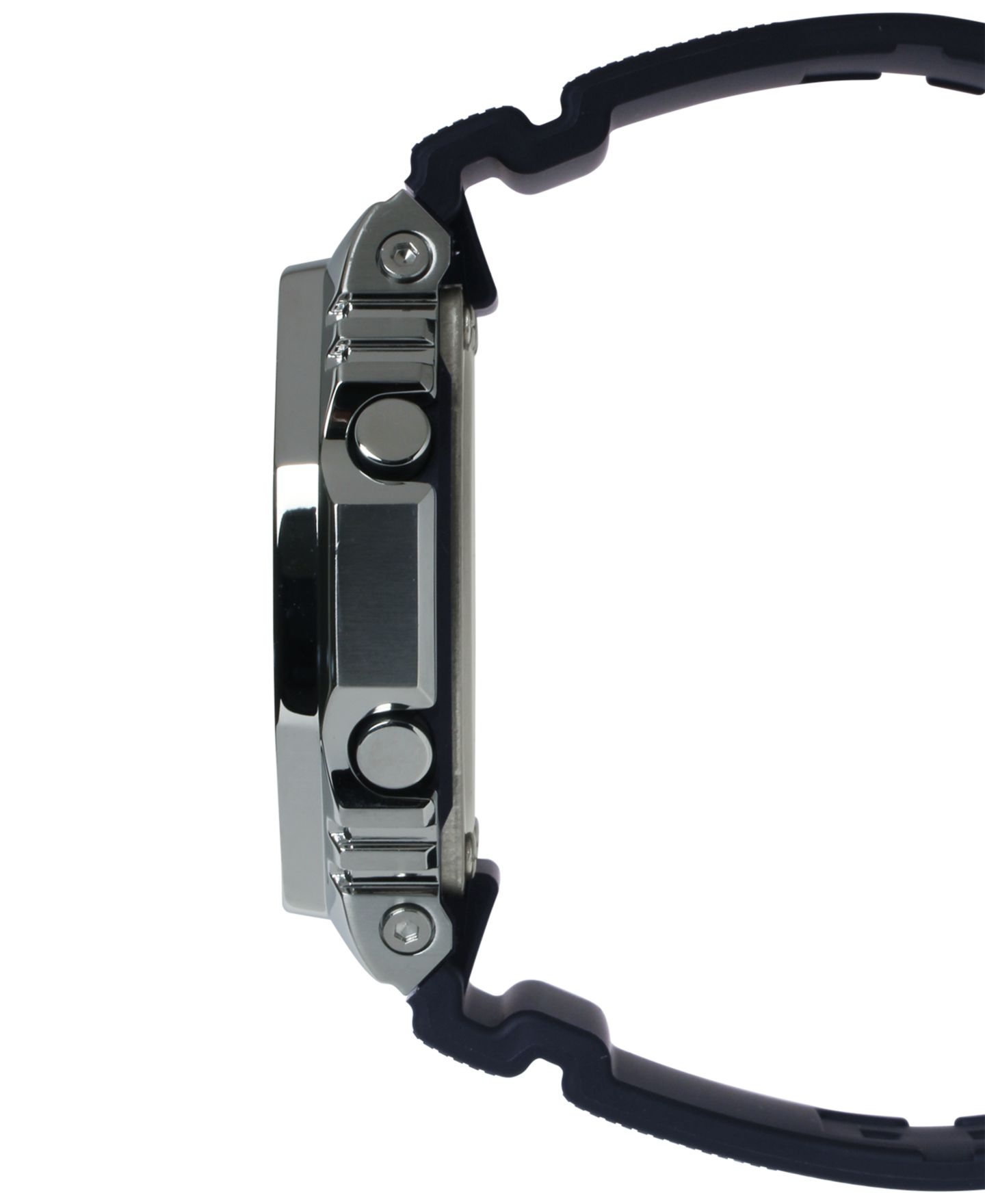 Мужские часы G-Shock Black & Silver-Tone Strap Watch 45.2mm — фото 3