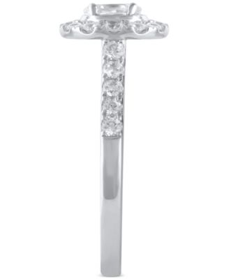 Diamond Oval Halo Bridal Set (1 ct. t.w.) in 14k White or Yellow Gold