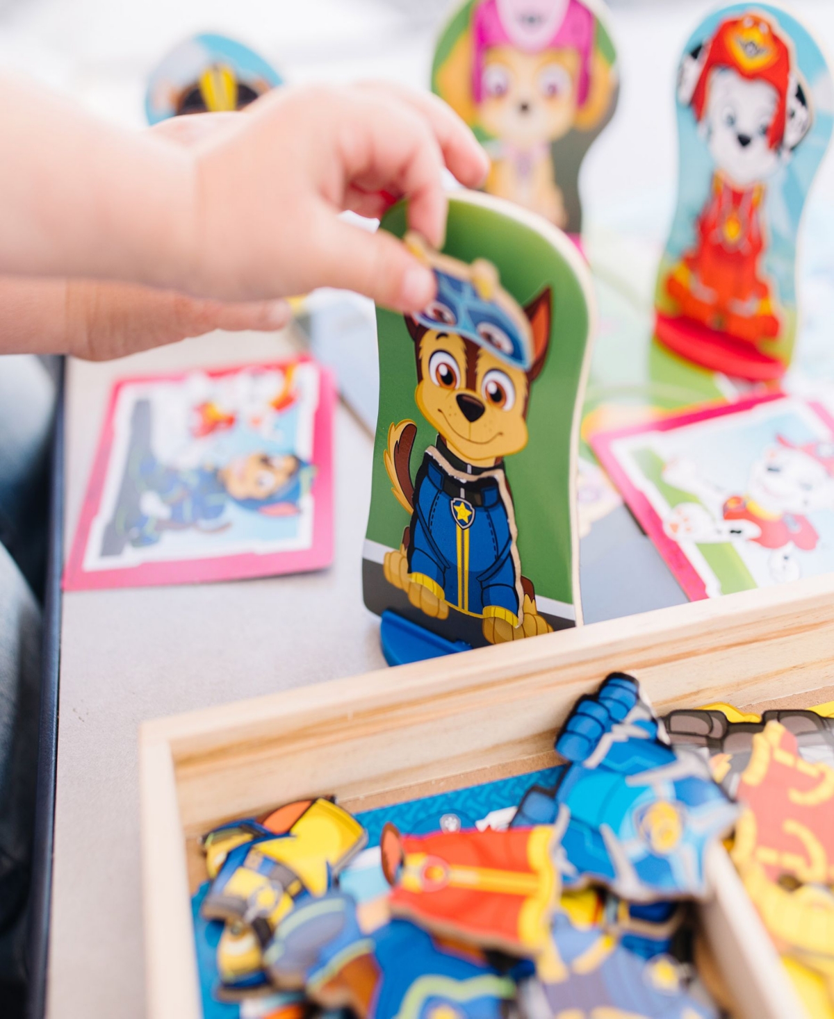 Melissa & Doug Paw Patrol Magnetic Pretend Play, Set Of 64 In Multi