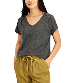 Petite Heathered Dolman Top, Created for Macy's