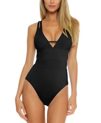 Becca - Color Code Elaine Split-Strap One-Piece Swimsuit