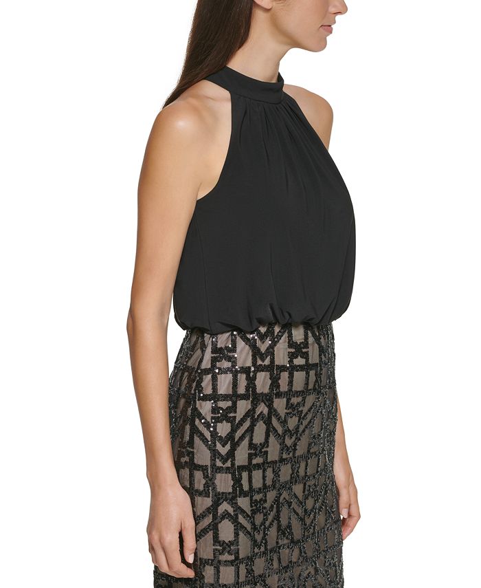 Vince Camuto Sequined Bodycon Dress Macy's